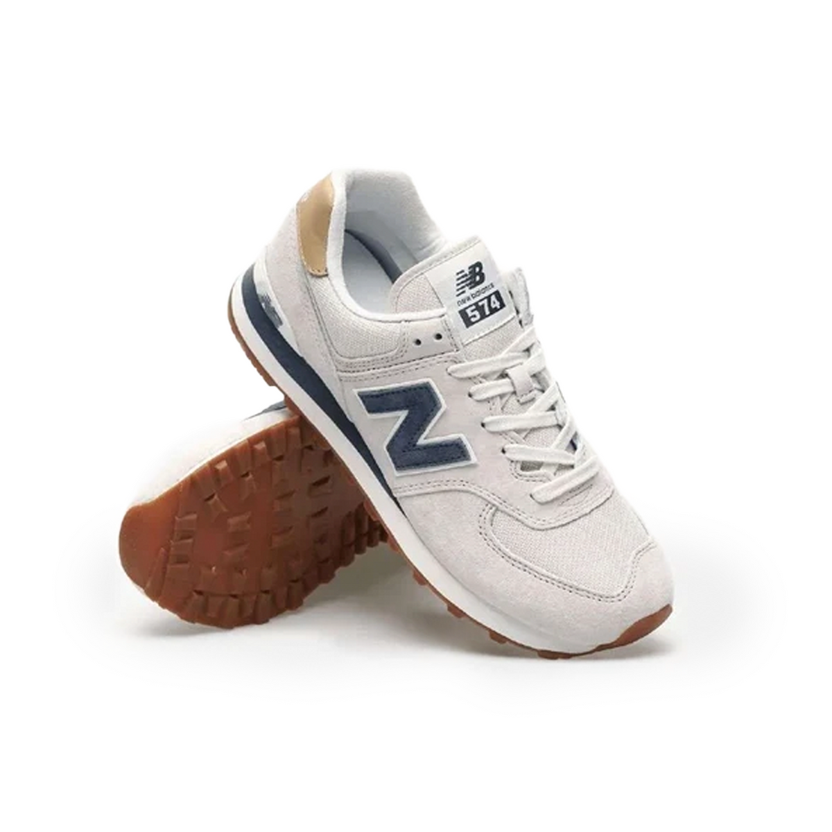 New Balance 574 – Gris / Azul