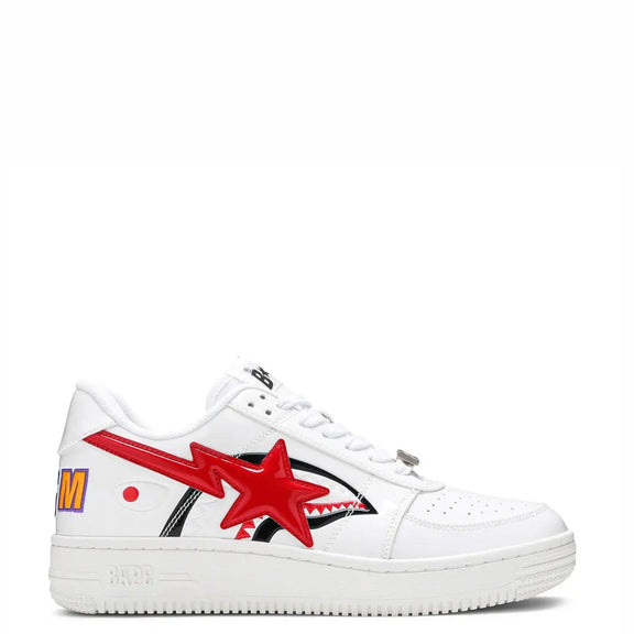 Bape Sta Low Shark – Blanco