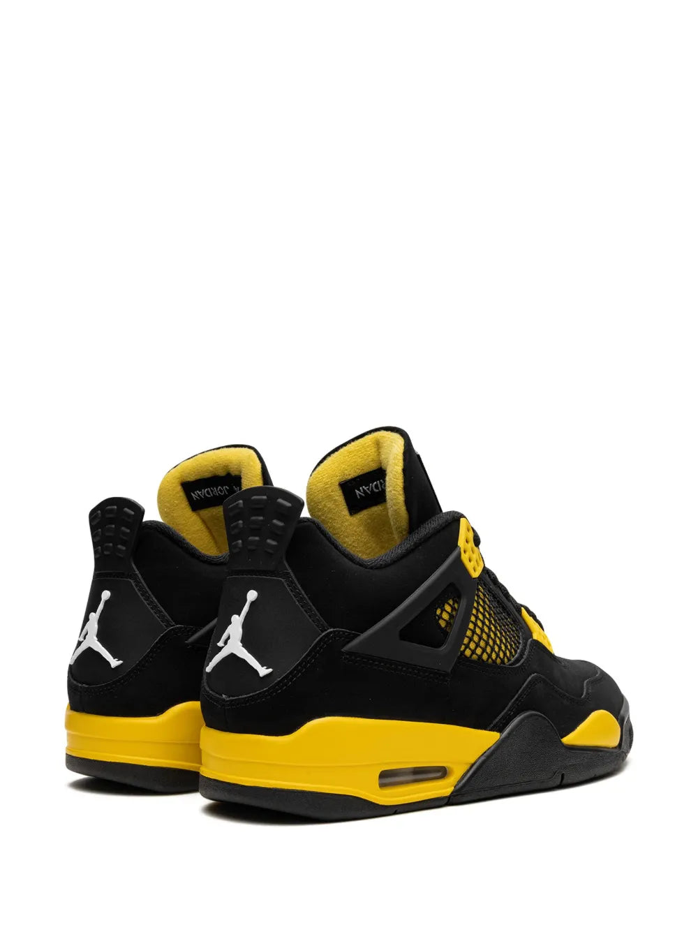 Jordan Retro 4 – Negro / Amarillo