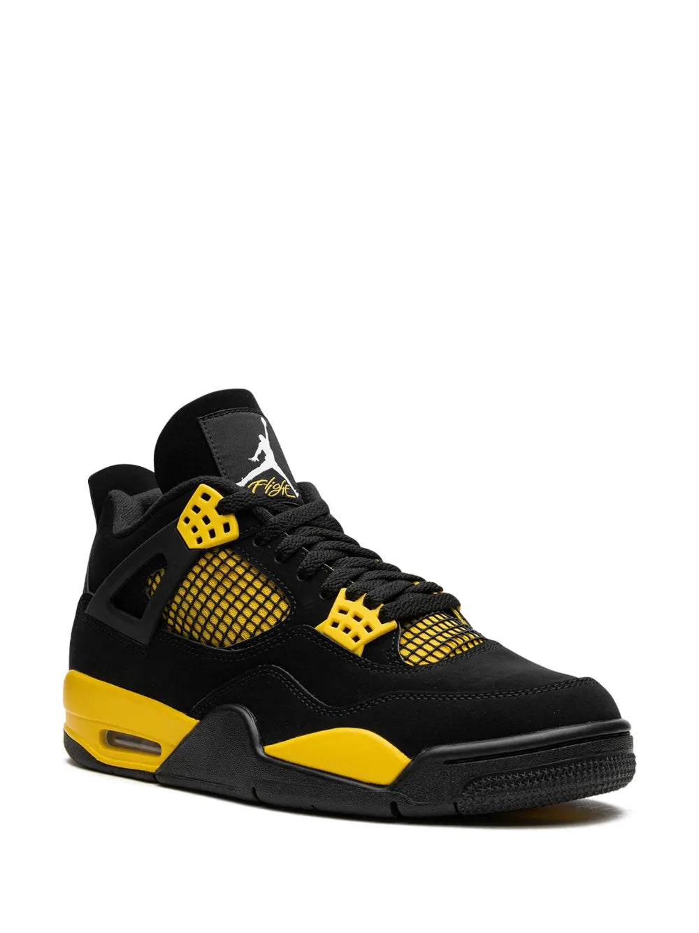 Jordan Retro 4 – Negro / Amarillo
