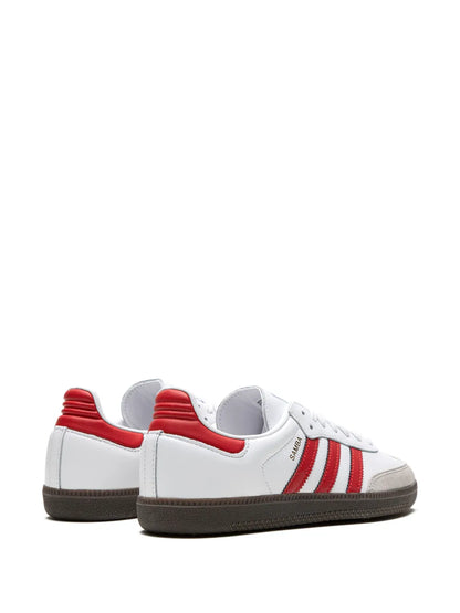 Adidas Samba – Blanco / Rojo