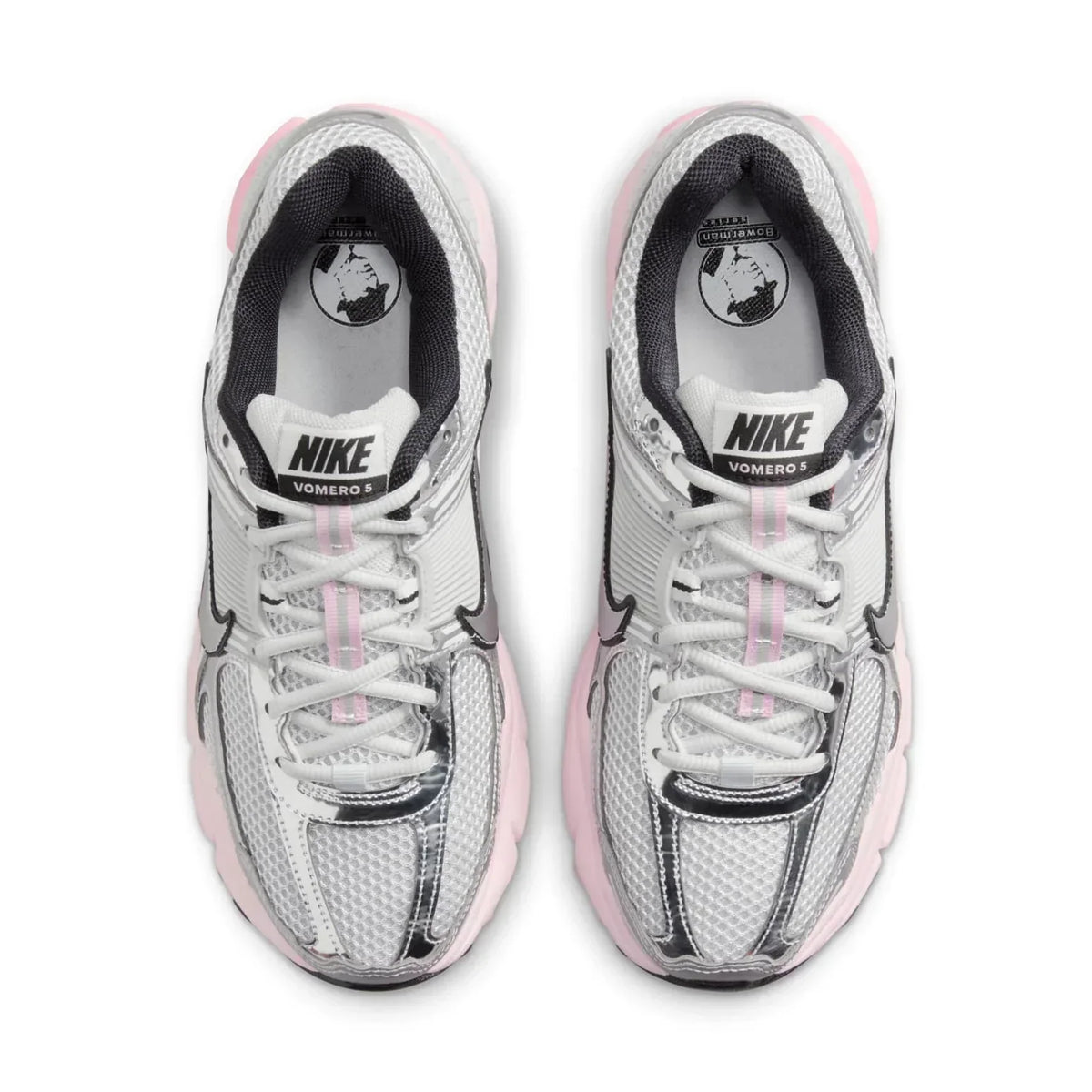 Nike Zoom Vomero 5 – Plateado / Rosado