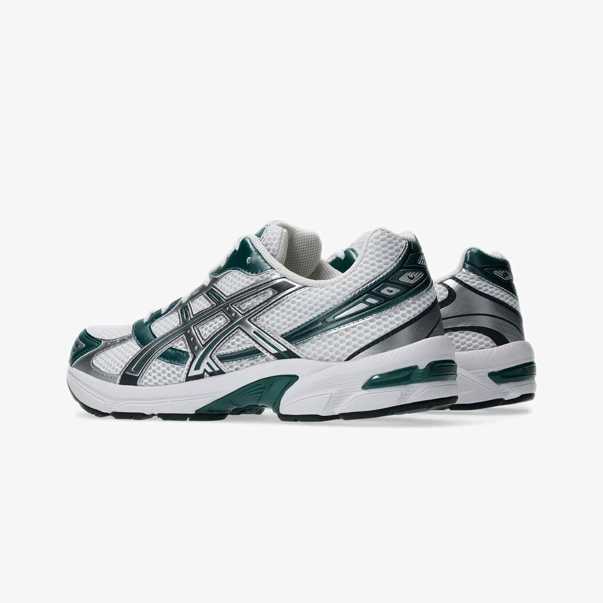 Asics Gel 1130 – Blanco Plateado Verde