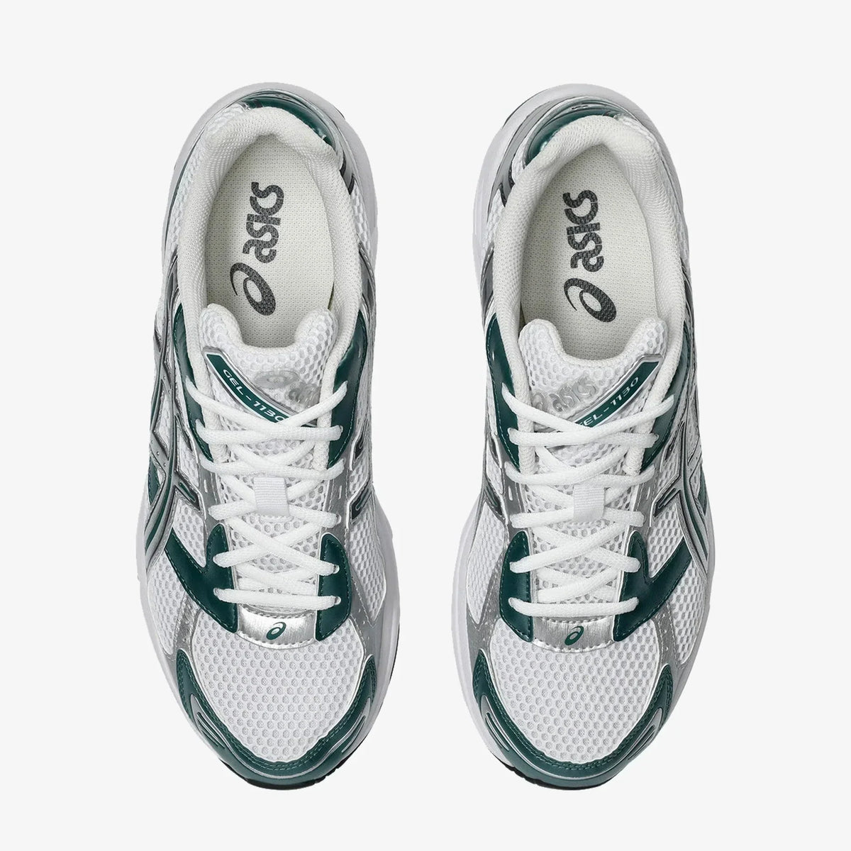 Asics Gel 1130 – Blanco Plateado Verde