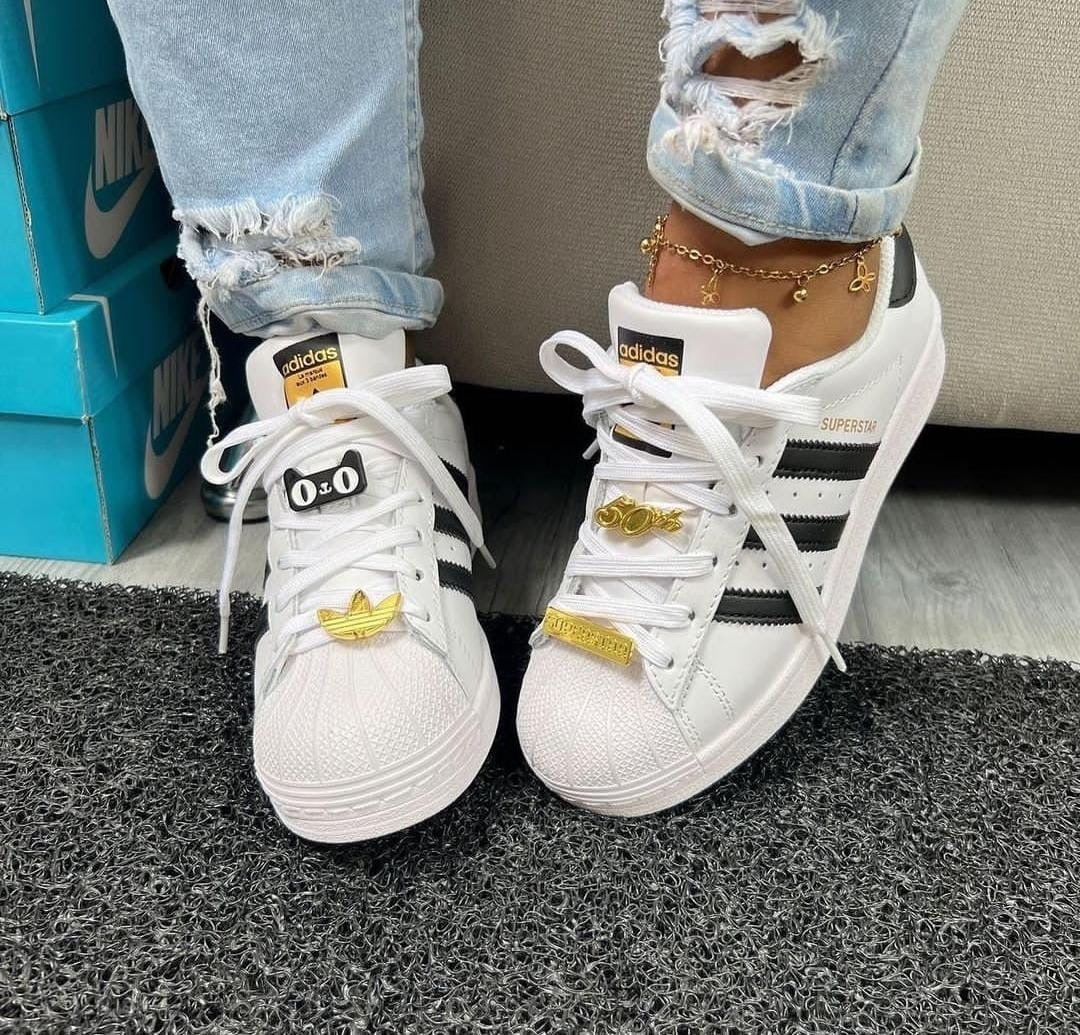 Adidas Super Star Blanco – Negro Accesorios