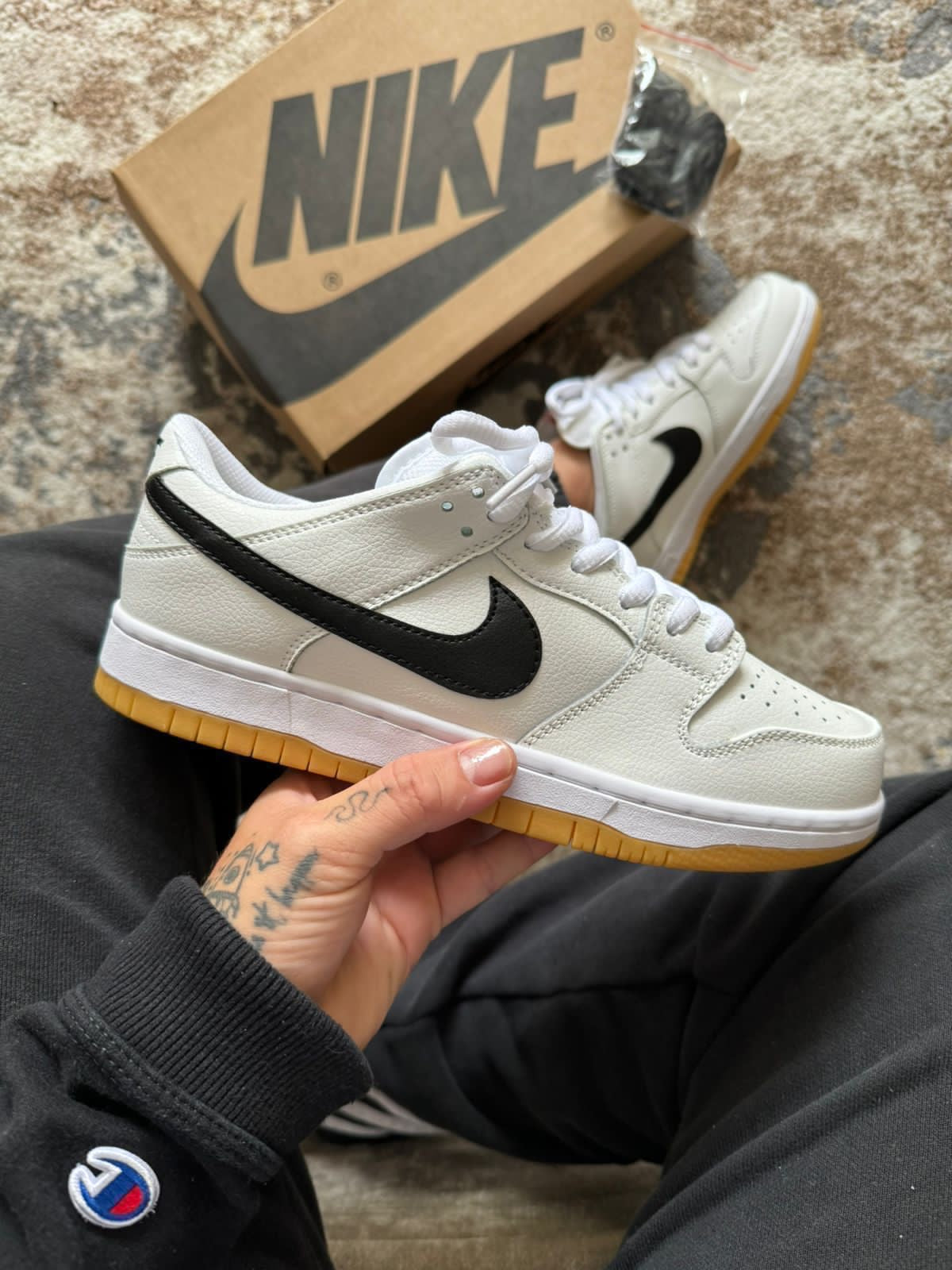 Nike SB Dunk Low – Blanco