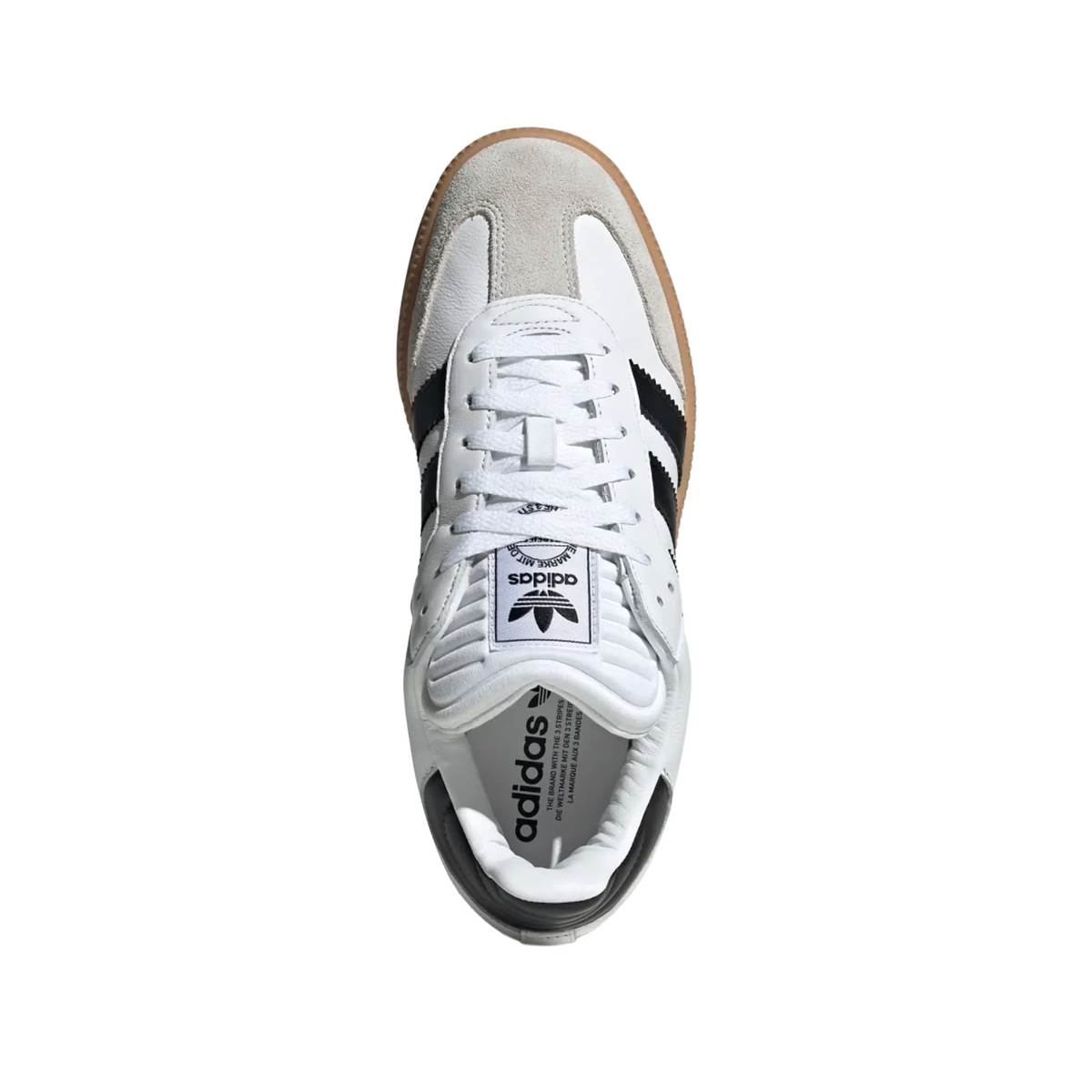 Adidas Samba – Blanco / Cafe