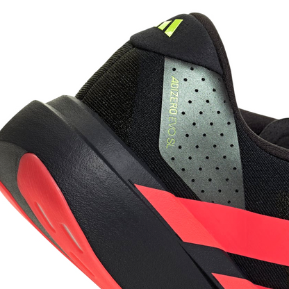 Adidas Adizero EVO SL – Negro / Rojo