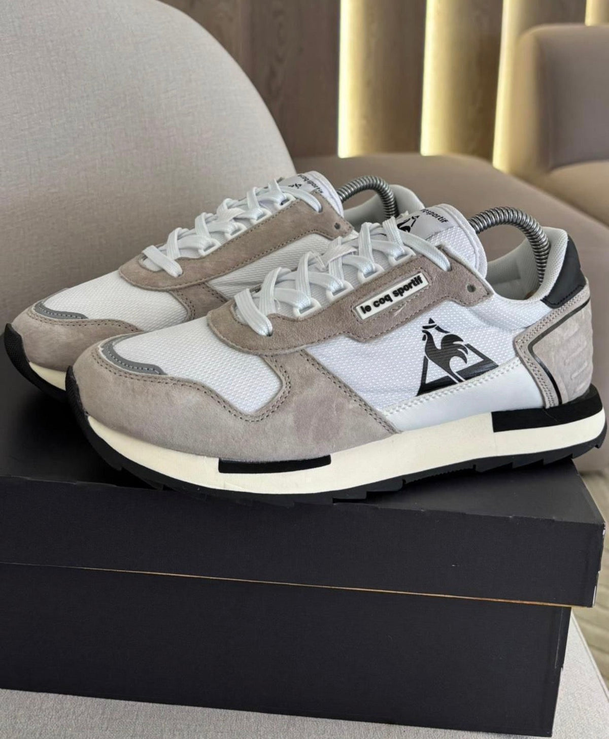 Le Coq Sportif – Blanco Negro