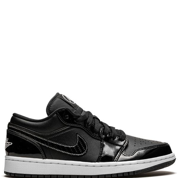 Jordan Retro 1 Low Charol – Negro / Blanco