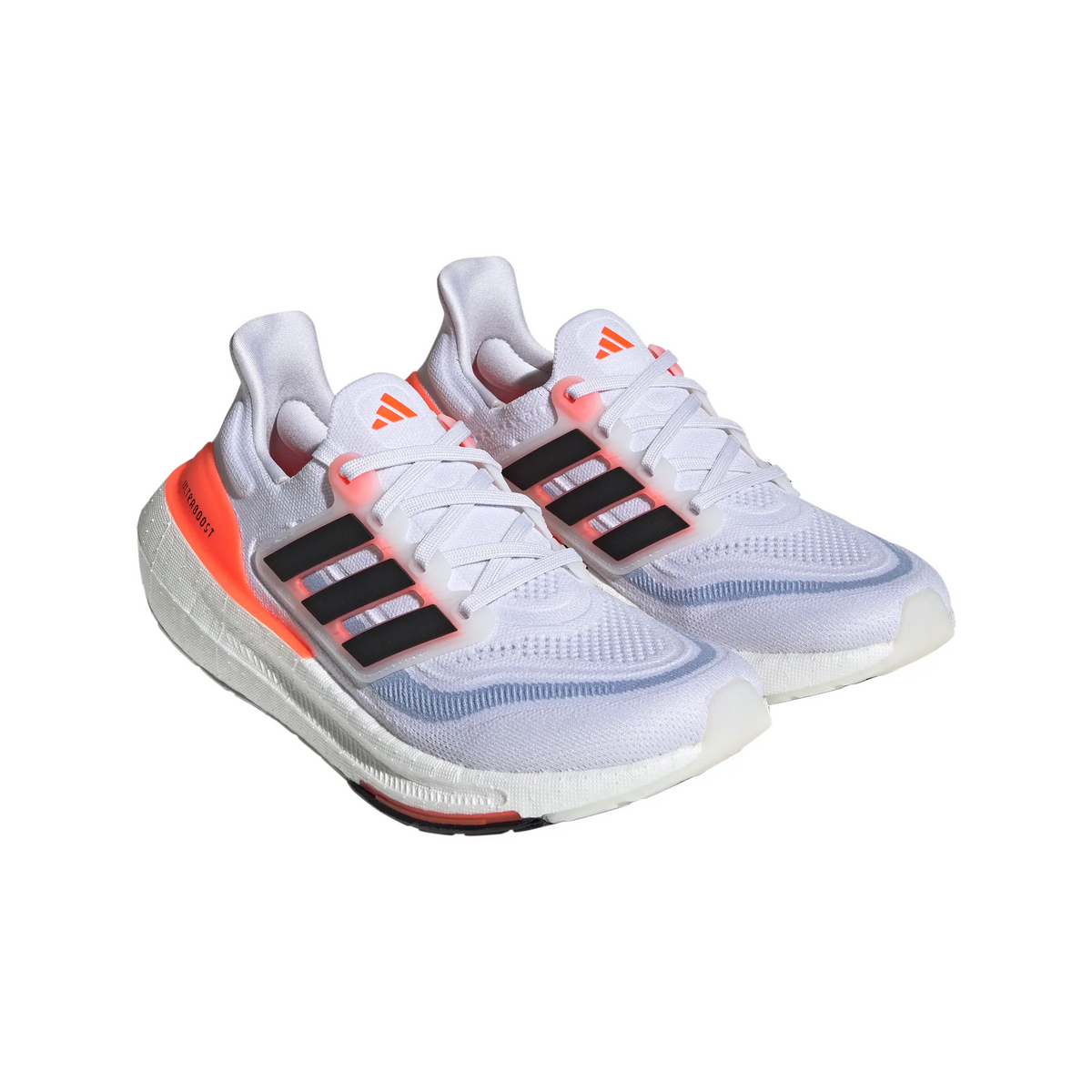 Adidas Ultraboost Light – Blanco / Naranja