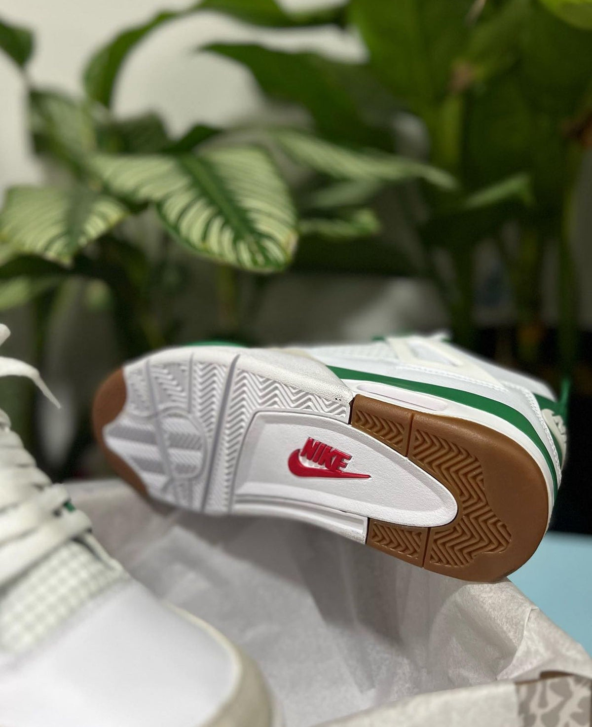 Jordan Retro 4 Blanco – Verde