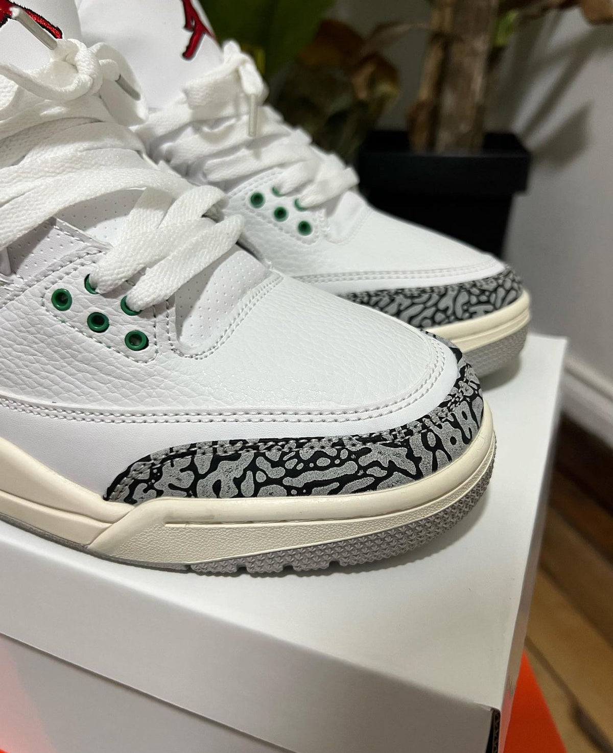 Jordan Retro 4 Blanca – Verde