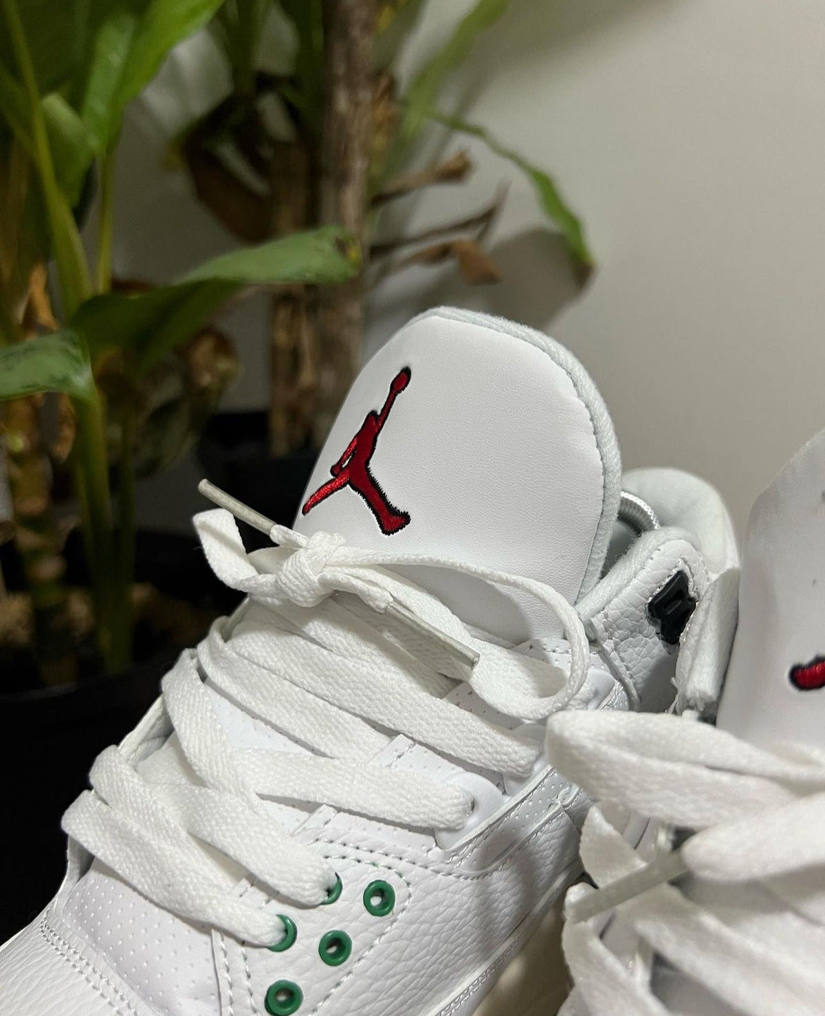 Jordan Retro 4 Blanca – Verde