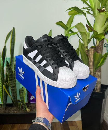 Adidas Super Star Negro – Gris