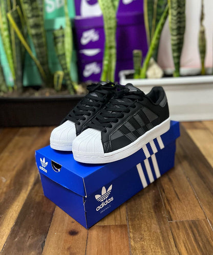 Adidas Super Star Negro – Gris