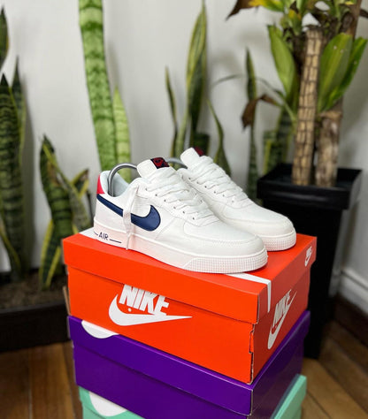 Nike Tablita Blanco – Rojo