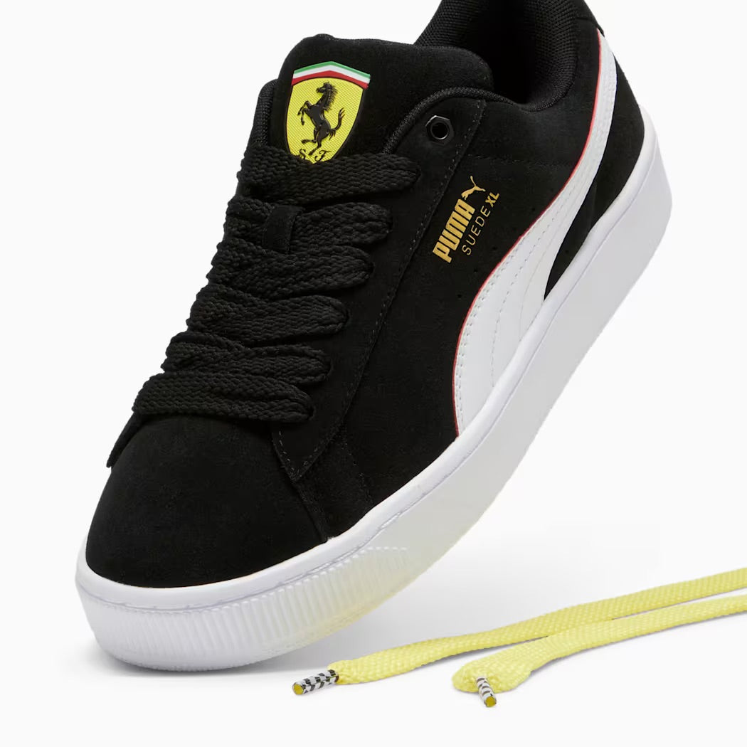 Puma Ferrari Suede XL – Negro / Blanco