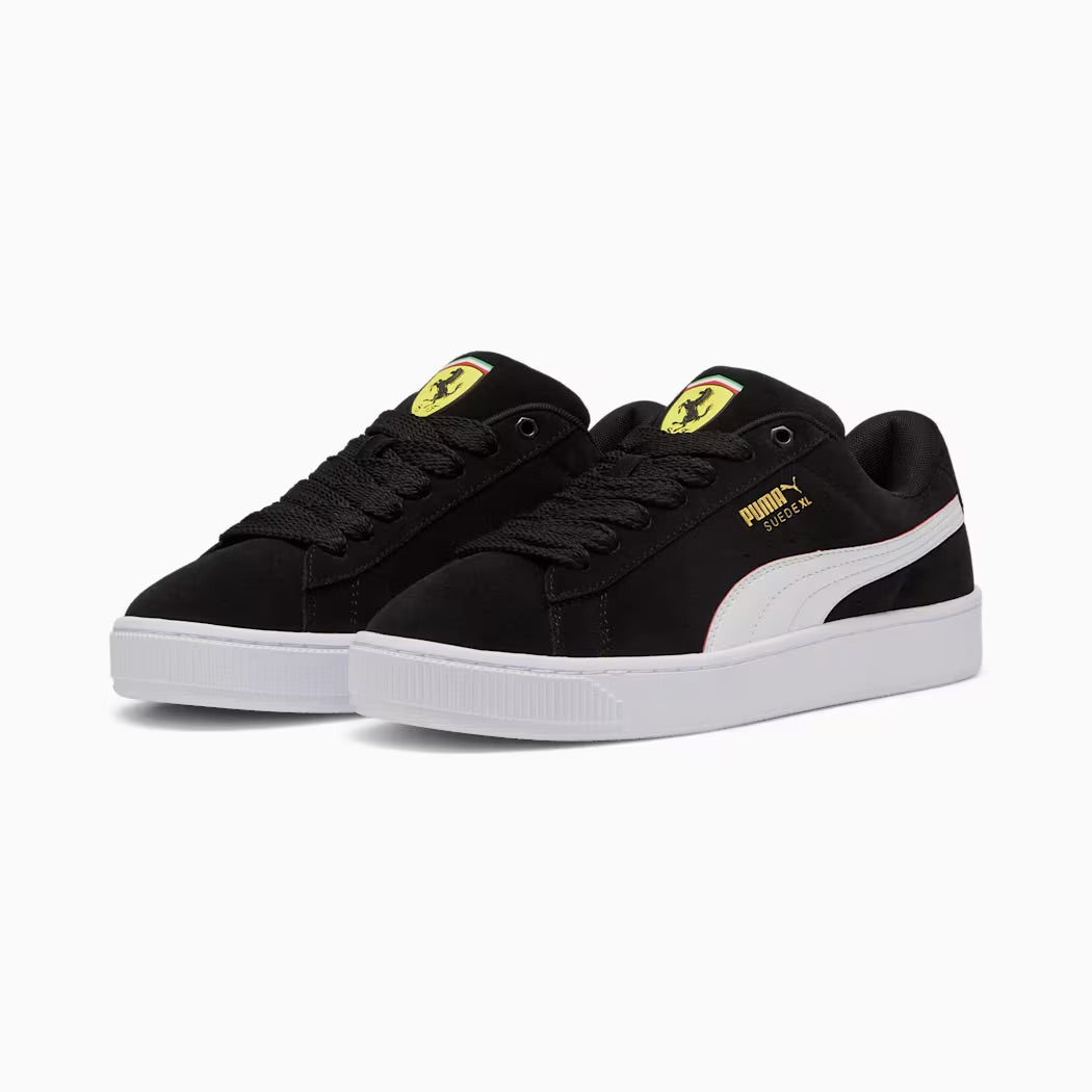 Puma Ferrari Suede XL – Negro / Blanco
